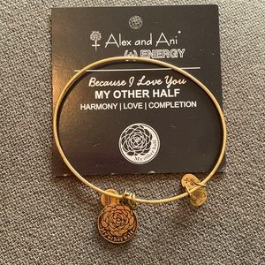 Alex & Ani “My other half” Bracelet